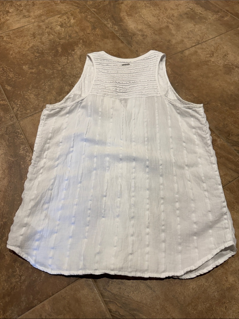 Prana Nieves Tank—White—Size Small - Picture 5 of 6